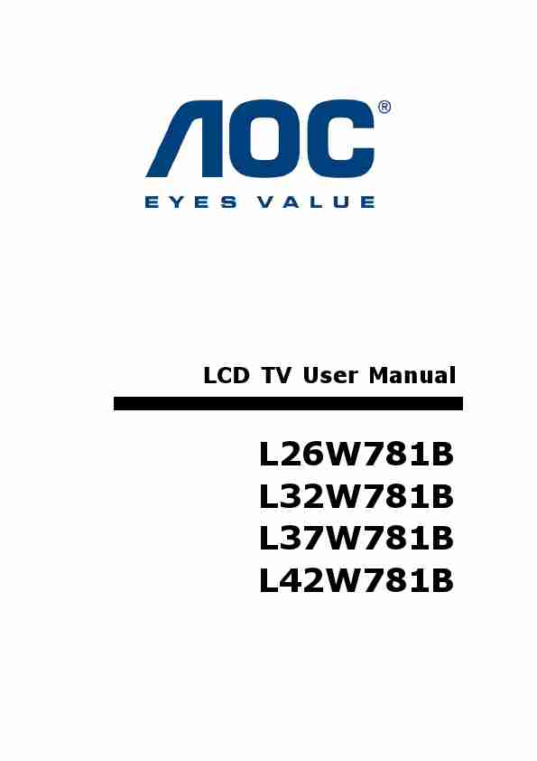 AOC Flat Panel Television L32W781B-page_pdf